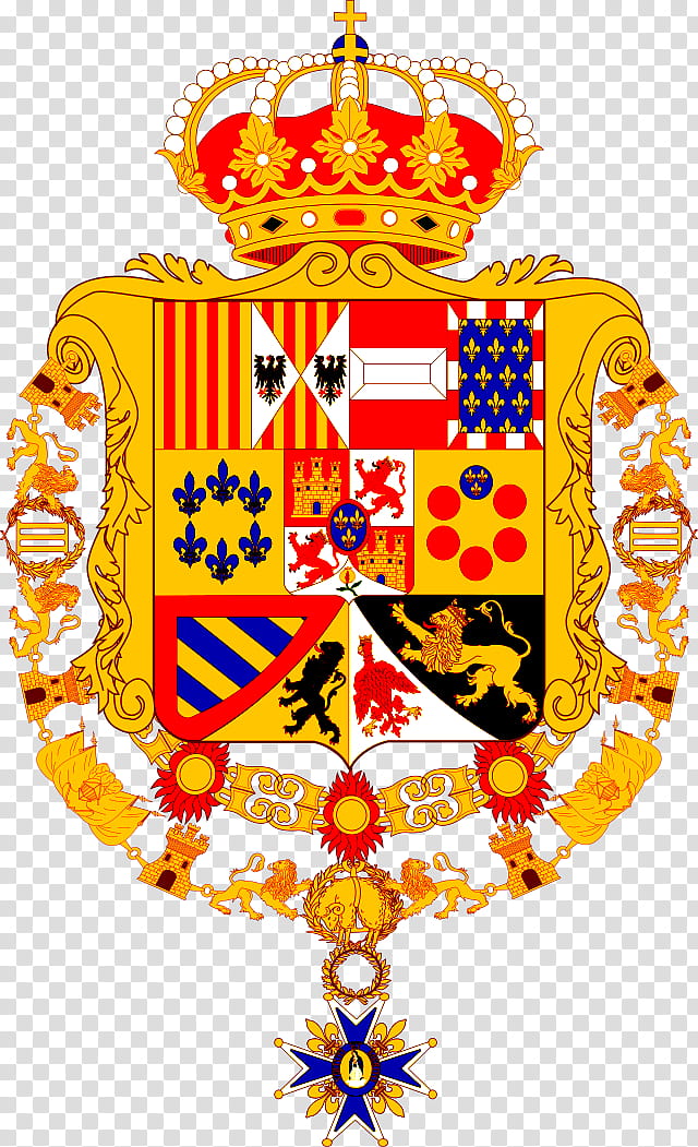 House Symbol, Madrid, Coat Of Arms Of The King Of Spain, House Of Bourbon, Borbone Di Spagna, History, Alfonso Xiii Of Spain, Alfonso Xii Of Spain transparent background PNG clipart