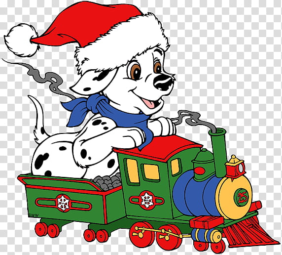 Drawing Christmas Tree, Dalmatian Dog, Hundred And One Dalmatians, Cruella De Vil, Christmas Day, 101 Dalmatians, Film, Cartoon transparent background PNG clipart