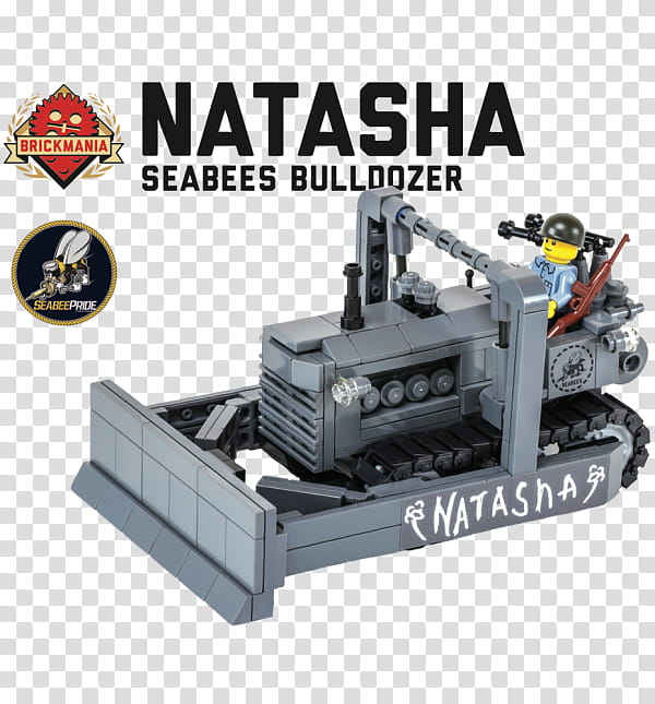 Us Navy Logo, Bulldozer, Seabee, Machine, Tractor, Us Navy Seabee Museum, Lego, Printing transparent background PNG clipart