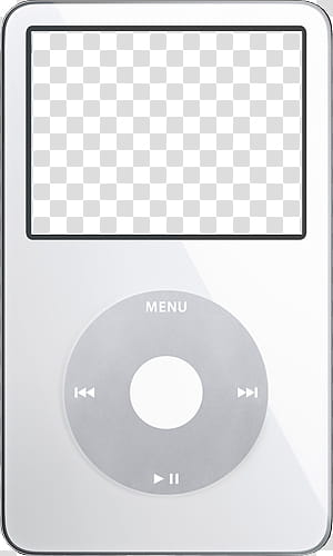 iPod, gray portable MP player illustration transparent background PNG clipart