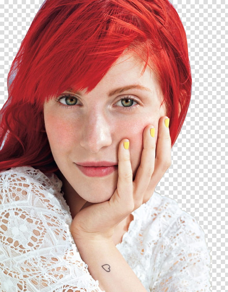 Hayley Williams creditos a diannaagron transparent background PNG clipart
