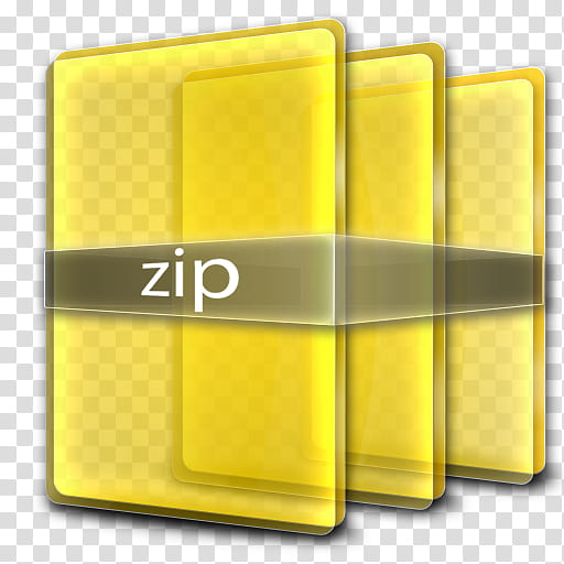 Compressed Icons, yellow zip icon transparent background PNG clipart
