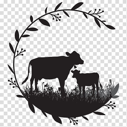 Circle Silhouette, Cattle, Gyr Cattle, Ox, Milk, Horn, Horse, Adulterant transparent background PNG clipart