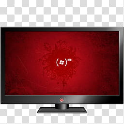product red hdtv, product red hdtv icon transparent background PNG clipart