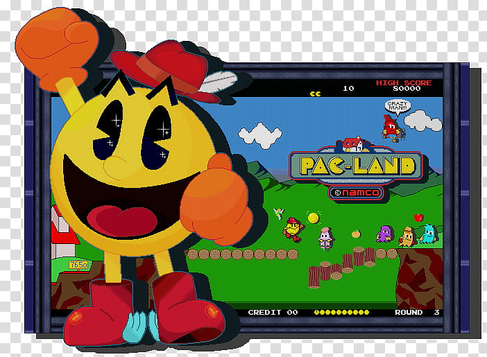 Family Man And Hero Of Fairies, Pac-Man transparent background PNG clipart