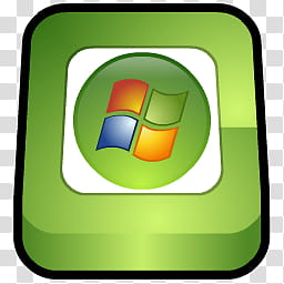 WannabeD Dock Icon age, Windows Media Center, Microsoft Windows logo transparent background PNG clipart