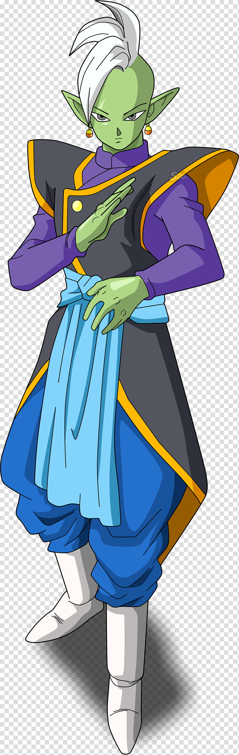 Zamasu DBS, Dragon Ball Z character illustration transparent background PNG clipart