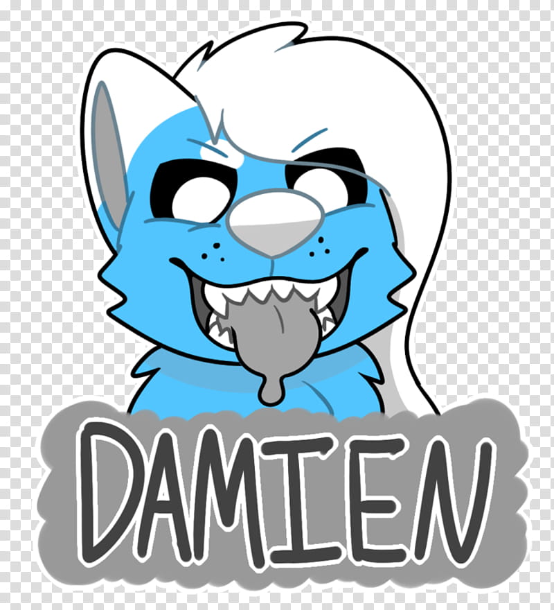 Damien badge (YCH) transparent background PNG clipart