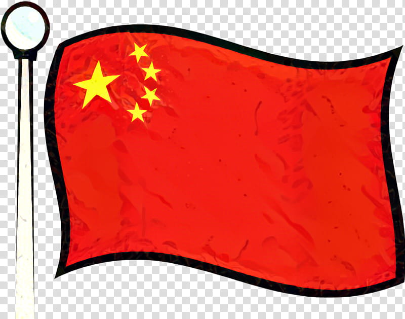 Chinese Flag, Flag Of China, Nuvola, Chinese Dragon, Red, Red Flag transparent background PNG clipart