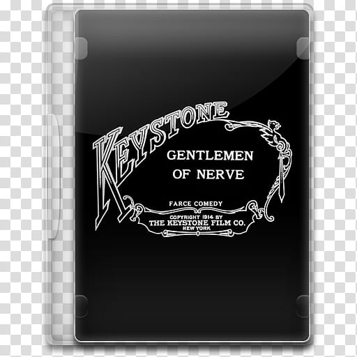 Movie Icon Mega , Gentlemen of Nerve, Keystone Gentle of Nerve case icon transparent background PNG clipart