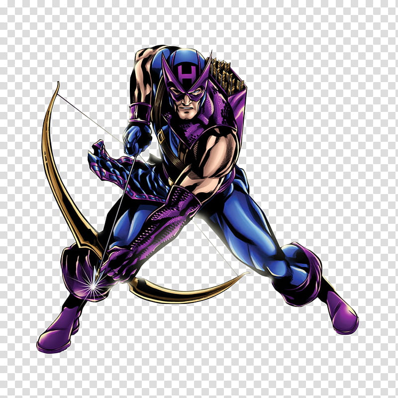 Hawkeye render transparent background PNG clipart