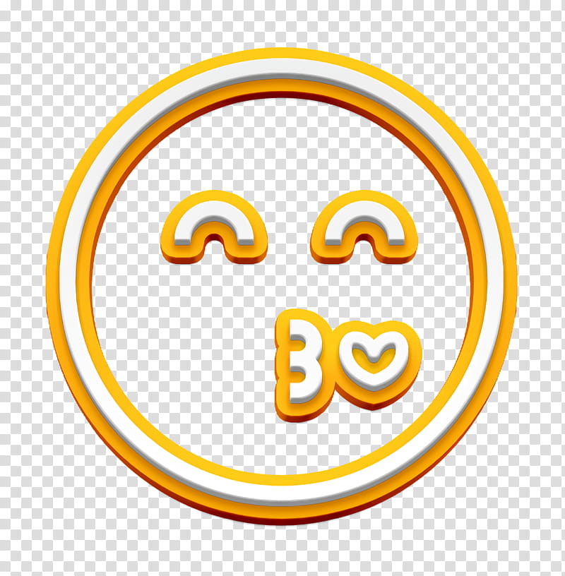 Kiss Emoji, Emoji Icon, Emoticon, Kiss Icon, Love Icon, Number, Body Jewellery, Yellow transparent background PNG clipart