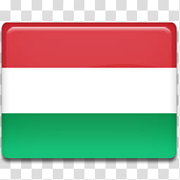 All in One Country Flag Icon, Hungary-Flag- transparent background PNG clipart