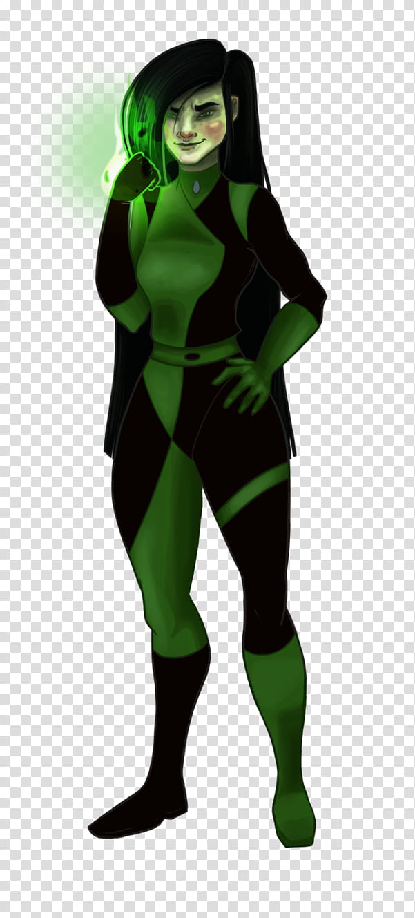 Superhero, Shego, Kim Possible, Dr Drakken, Ron Stoppable, Costume, Character, Drawing transparent background PNG clipart