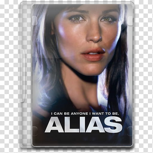 TV Show Icon , Alias, Alias DVD case transparent background PNG clipart