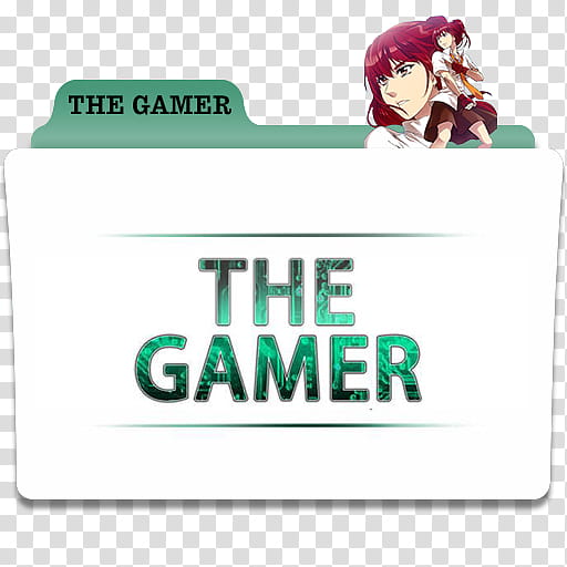 Manga Folder Icon , The Gamer transparent background PNG clipart