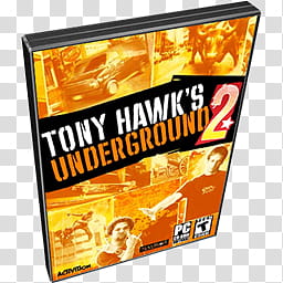 PC Games Dock Icons v , Tony Hawk's Underground  transparent background PNG clipart