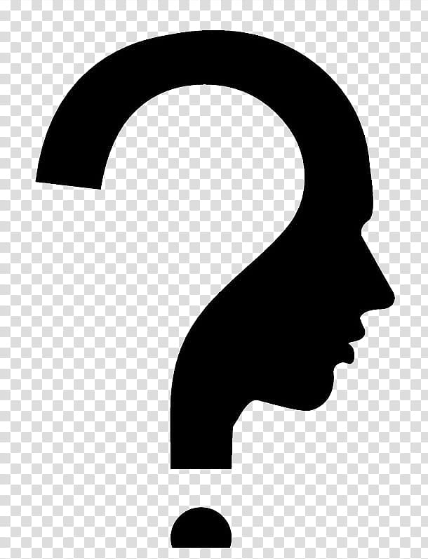 Question Mark Mind Creativity Brain Thought Logo Silhouette Consciousness Transparent Background Png Clipart Hiclipart