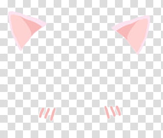 FILTERS , pink cat ears transparent background PNG clipart