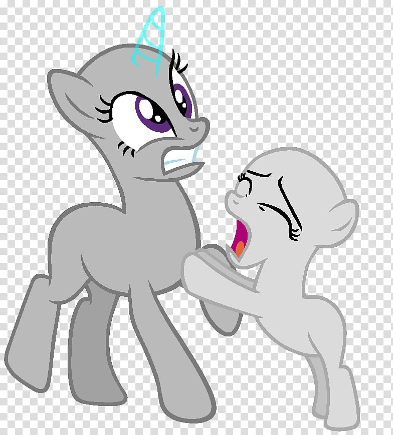 Pleeeeeeeeeeeeease MLP Base , two gray little pony illustration transparent background PNG clipart