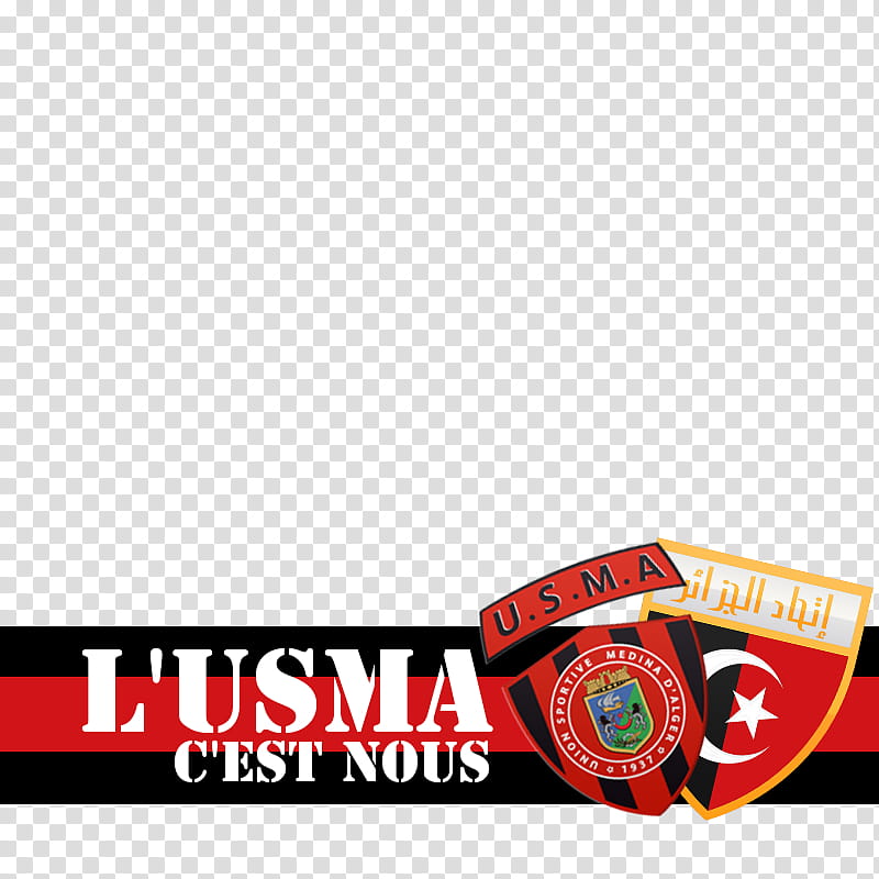USM Alger logo transparent background PNG clipart