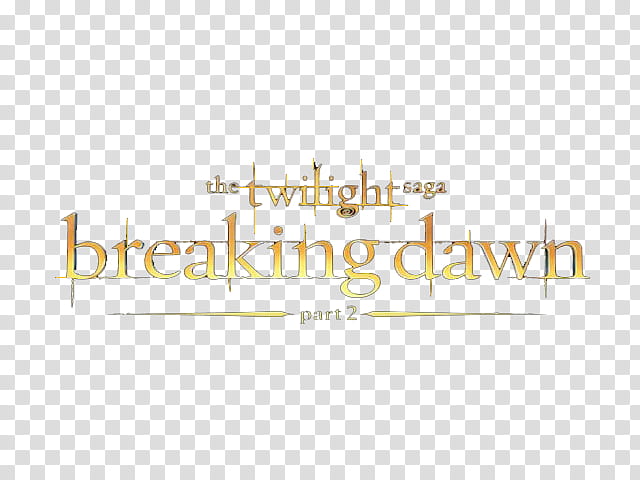 Titulos The Twilight Saga, Twilight Breaking Dawn logo transparent background PNG clipart