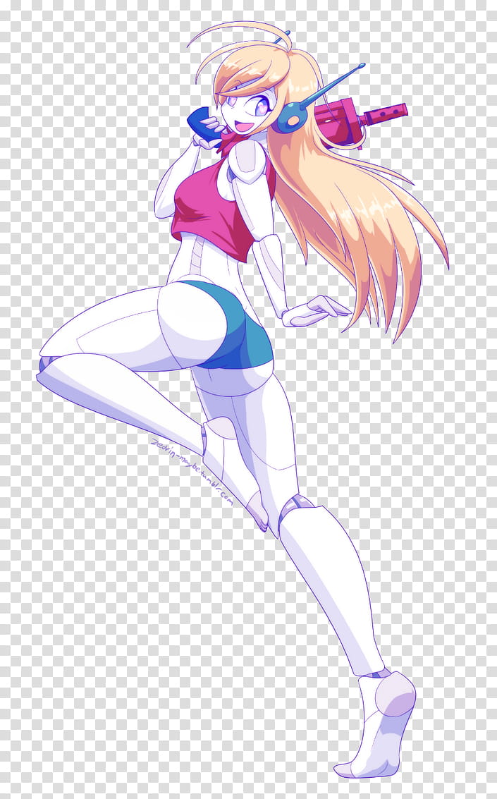 I beat Cave Story, yellow haired woman character transparent background PNG clipart