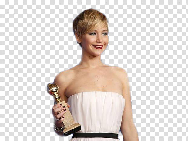 Jennifer Lawrence Golden Globes transparent background PNG clipart