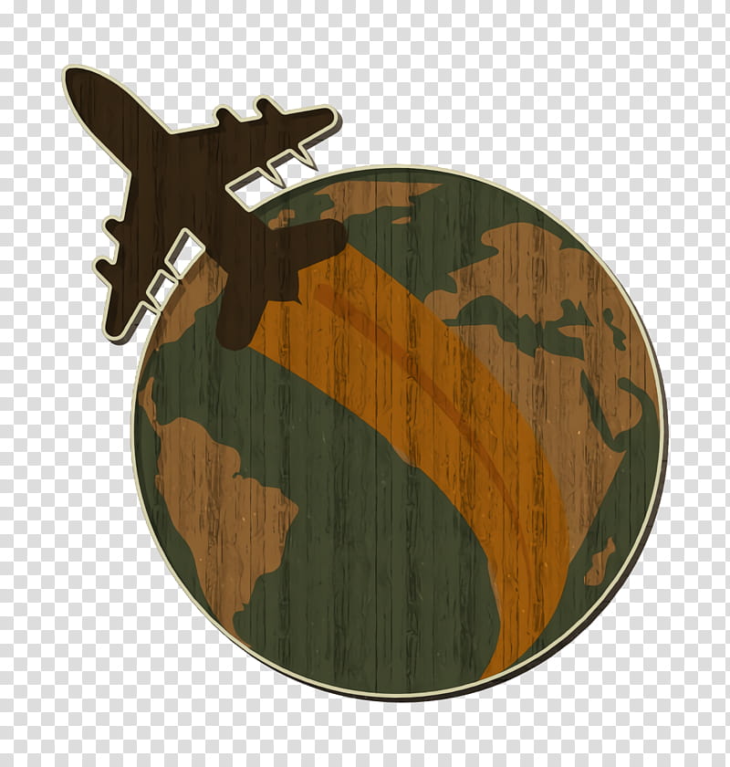 Globe icon Travel icon Travel and Places icon, Airplane transparent background PNG clipart