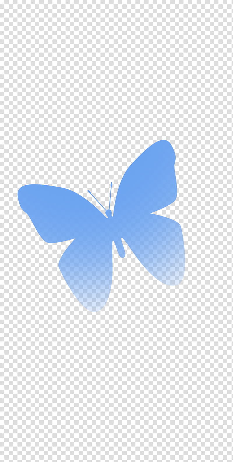 Simple Butterfly, blue butterfly transparent background PNG clipart