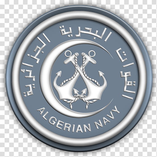 Algerian Navy COA transparent background PNG clipart