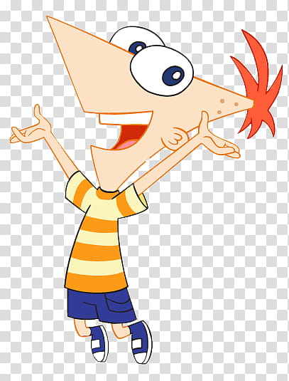 Phineas cartoon transparent background PNG clipart