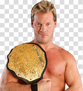 Chris Jericho World Heavyweight Champion  transparent background PNG clipart