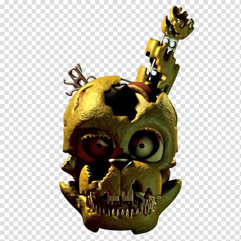 Springtrap (Head wip) transparent background PNG clipart