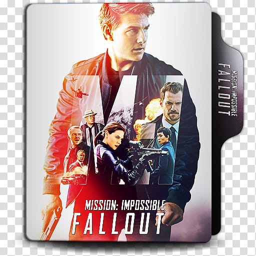 Mission Impossible Fallout  folder icon, Templates  transparent background PNG clipart