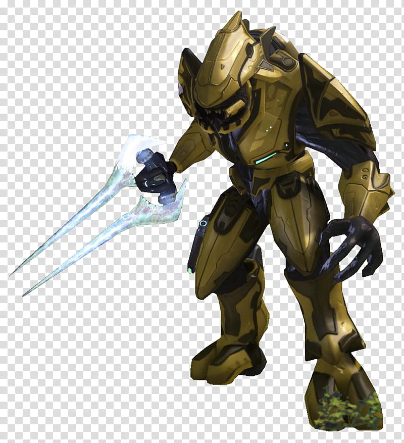 Halo  Sangheili Zealot , brown robot illustration transparent background PNG clipart