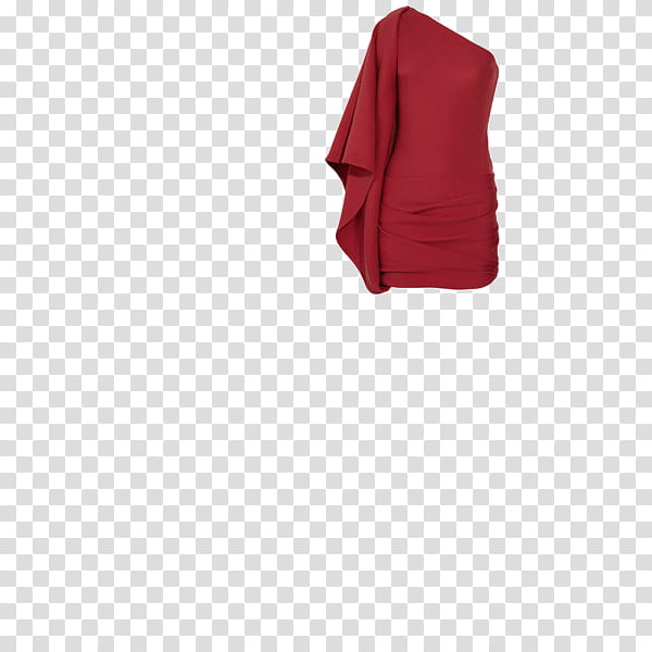 Clothes, women's red one-shoulder dress transparent background PNG clipart