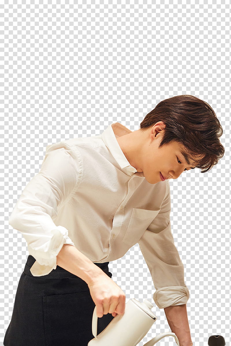 EXO UNIVERSE, man pouring tea in cup transparent background PNG clipart