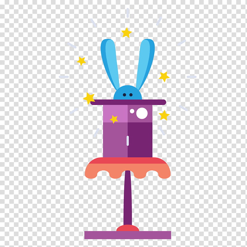 Bugs Bunny, Performance, Circus, Magic, Rabbit, Cartoon, Line transparent background PNG clipart