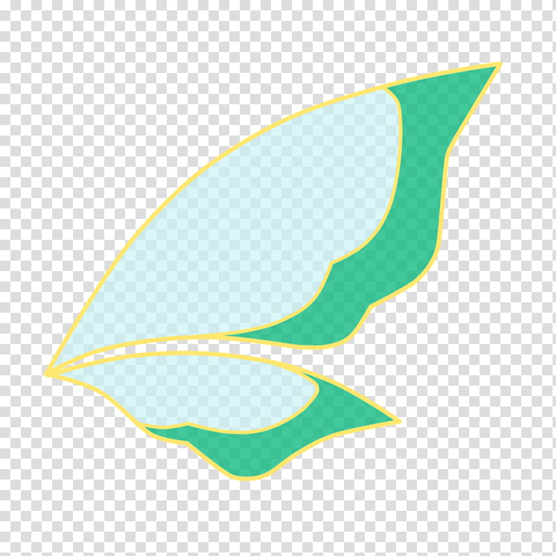 Green Leaf Logo, Angle, Winx Club, Fish, Yellow, Line, Wing, Area transparent background PNG clipart