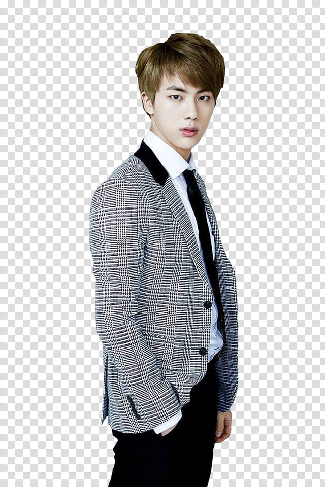 Download BTS Jin In White Shirt Wallpaper