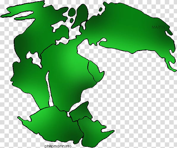 Pangaea Green, Continental Drift, Drifting, Drawing, Landform, Plate Tectonics, Alfred Wegener, World transparent background PNG clipart