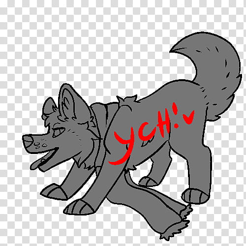bork dog YCH {Closed} transparent background PNG clipart