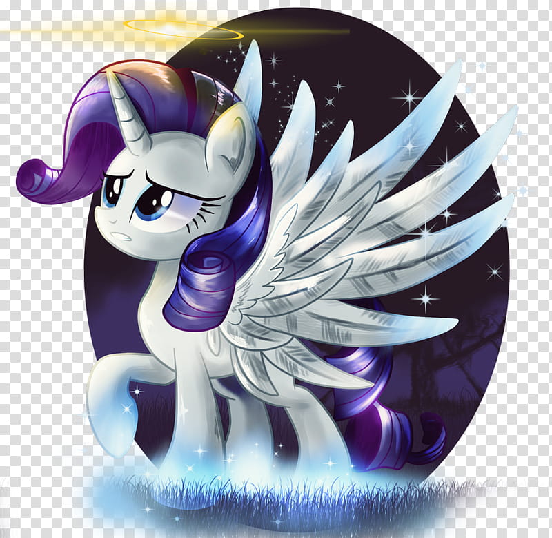 The alicorn angel, white and purple winged pony illustration transparent background PNG clipart