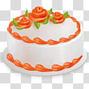 round fondant cake illustration transparent background PNG clipart