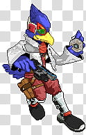 Falco SmashXel v transparent background PNG clipart