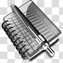 StarView, black click pen on spiral notebook illustration transparent background PNG clipart