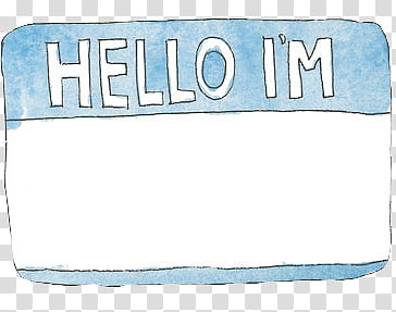 Overlays y firmas , hello i'm text transparent background PNG clipart