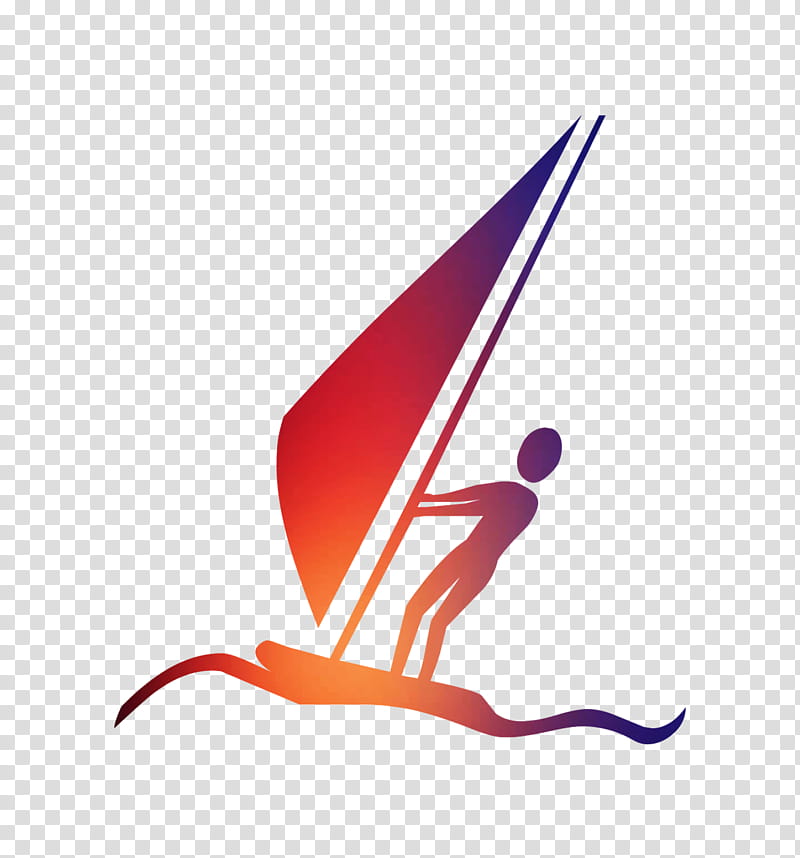 Graphic, Windsurfing, Sail, Athlete, Sports, Logo transparent background PNG clipart