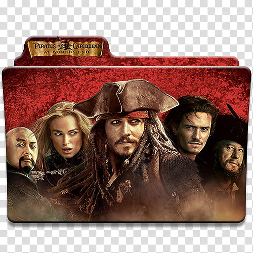 Pirates Of The Carribbean movie icons folder, POTC transparent background PNG clipart